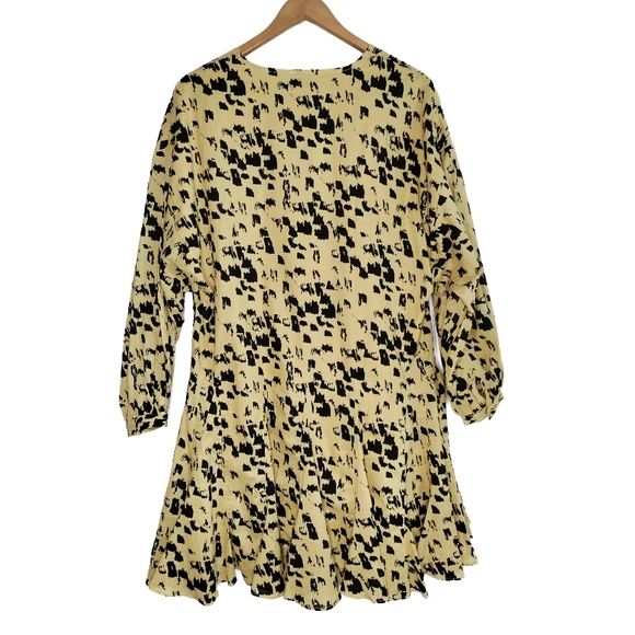 EUC Anine Bing Peyton Dress Painterly Leo Medium - Picture 8 of 10